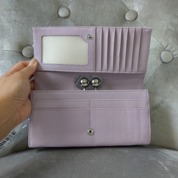 🍒NWT🍒 TED BAKER BOVINE LEATHER PURSE - Picture 10 of 12